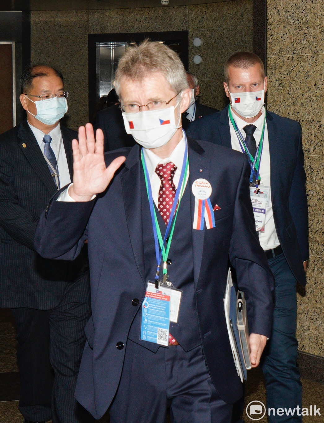 捷克參議院院長韋德齊(圖)率團訪台,遭到中國嗆聲要他「付出代價」。 圖:張良一/攝 捷克參議院院長韋德齊(圖)率團訪台,遭到中國嗆聲要他「付出代價」。 圖:張良一/攝