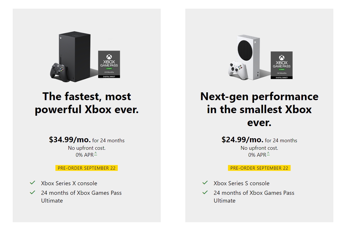 玩家可以透過訂閱Xbox All Access服務來分期獲得主機。 圖:翻攝自官網 玩家可以透過訂閱Xbox All Access服務來分期獲得主機。 圖:翻攝自官網