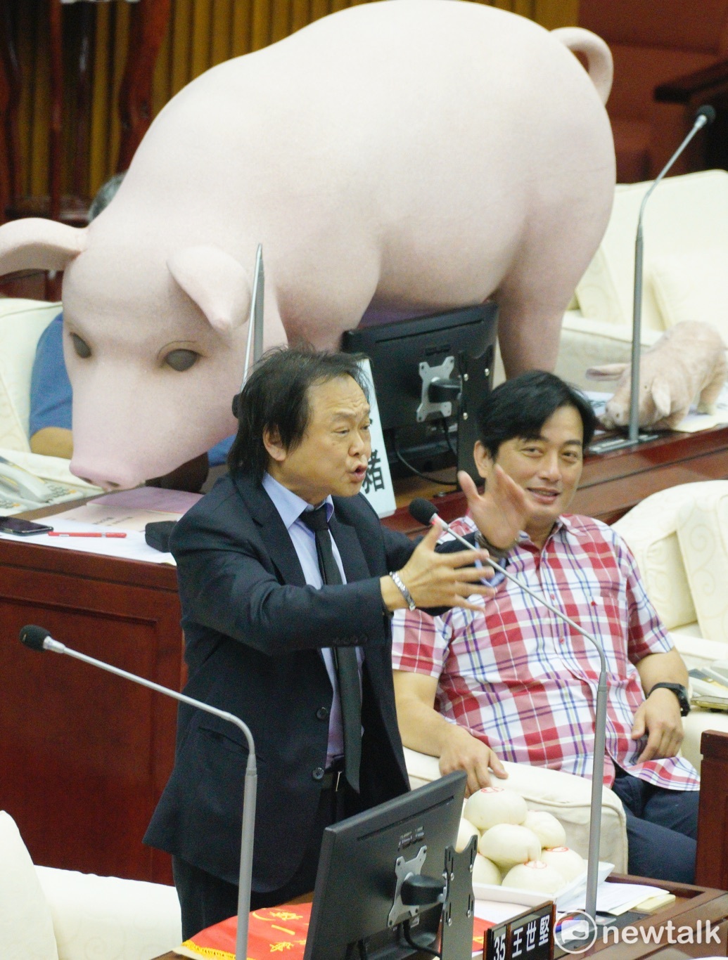 民進黨台北市議員王世堅。 圖:張良一/ 攝 民進黨台北市議員王世堅。 圖:張良一/ 攝