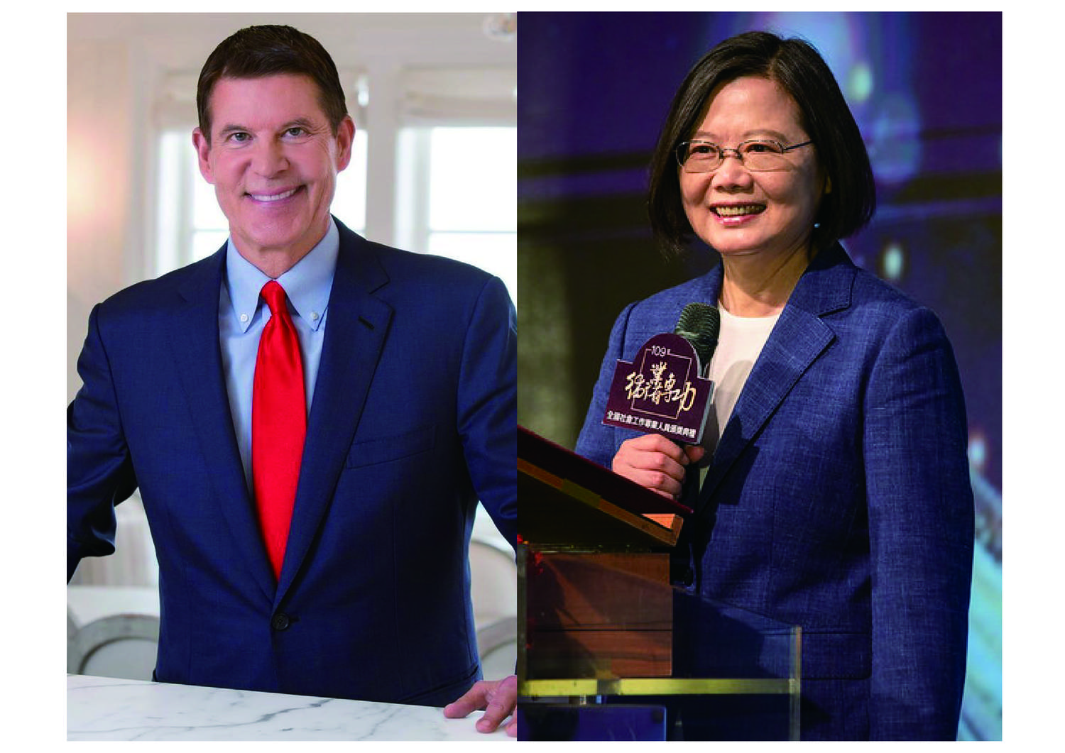 總統蔡英文將於18日晚間於總統府官邸,宴請美國國務院次卿克拉奇(Keith Krach)與其訪團成員。 圖:新頭殼合成(資料照片) 總統蔡英文將於18日晚間於總統府官邸,宴請美國國務院次卿克拉奇(Keith Krach)與其訪團成員。 圖:新頭殼合成(資料照片)