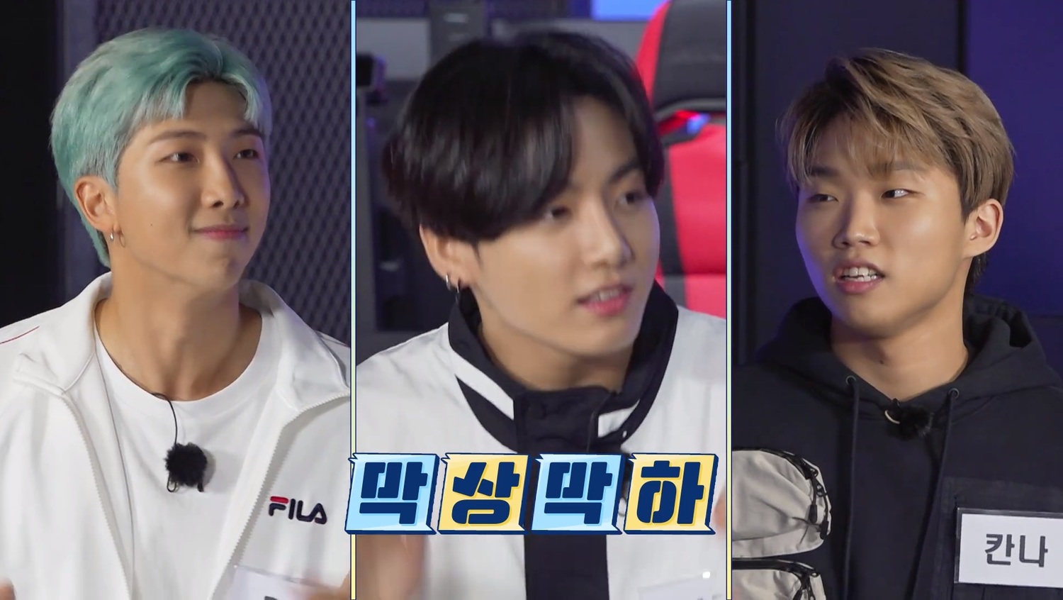 廝殺到最後的是 RM、Jung Kook 與 Canna 圖：翻攝自 VLIVE