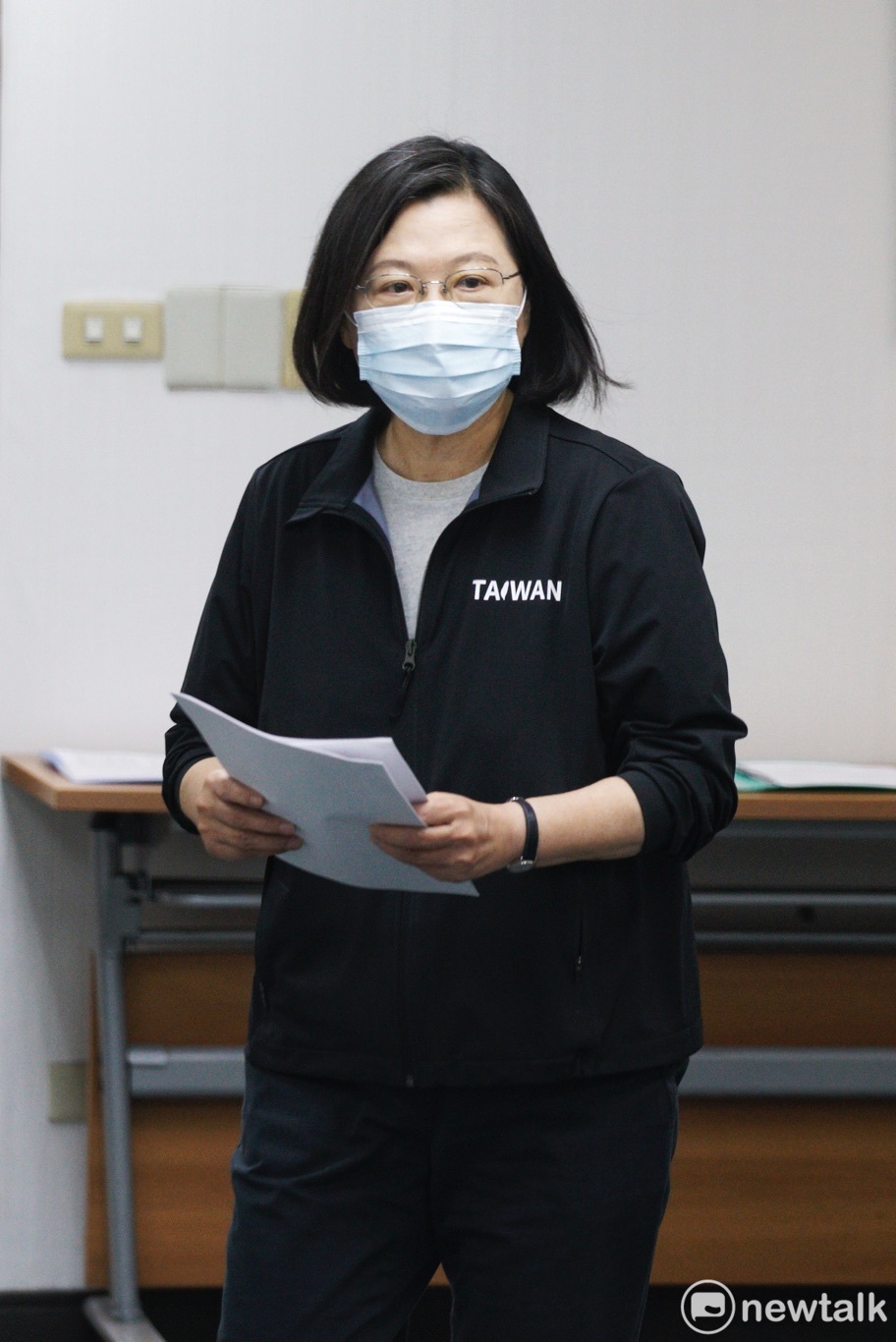 總統蔡英文。 圖:張良一/攝 總統蔡英文。 圖:張良一/攝