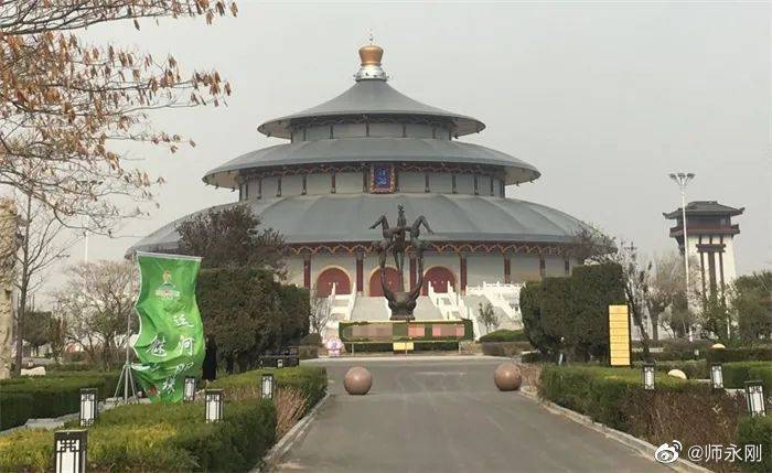 河北滄州吳橋國際雜技大劇院 圖:翻攝自微博 河北滄州吳橋國際雜技大劇院 圖:翻攝自微博