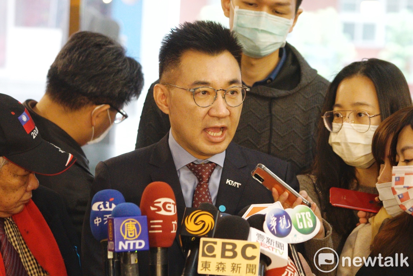 國民黨主席江啟臣。 圖:張良一/攝(資料照片) 國民黨主席江啟臣。 圖:張良一/攝(資料照片)