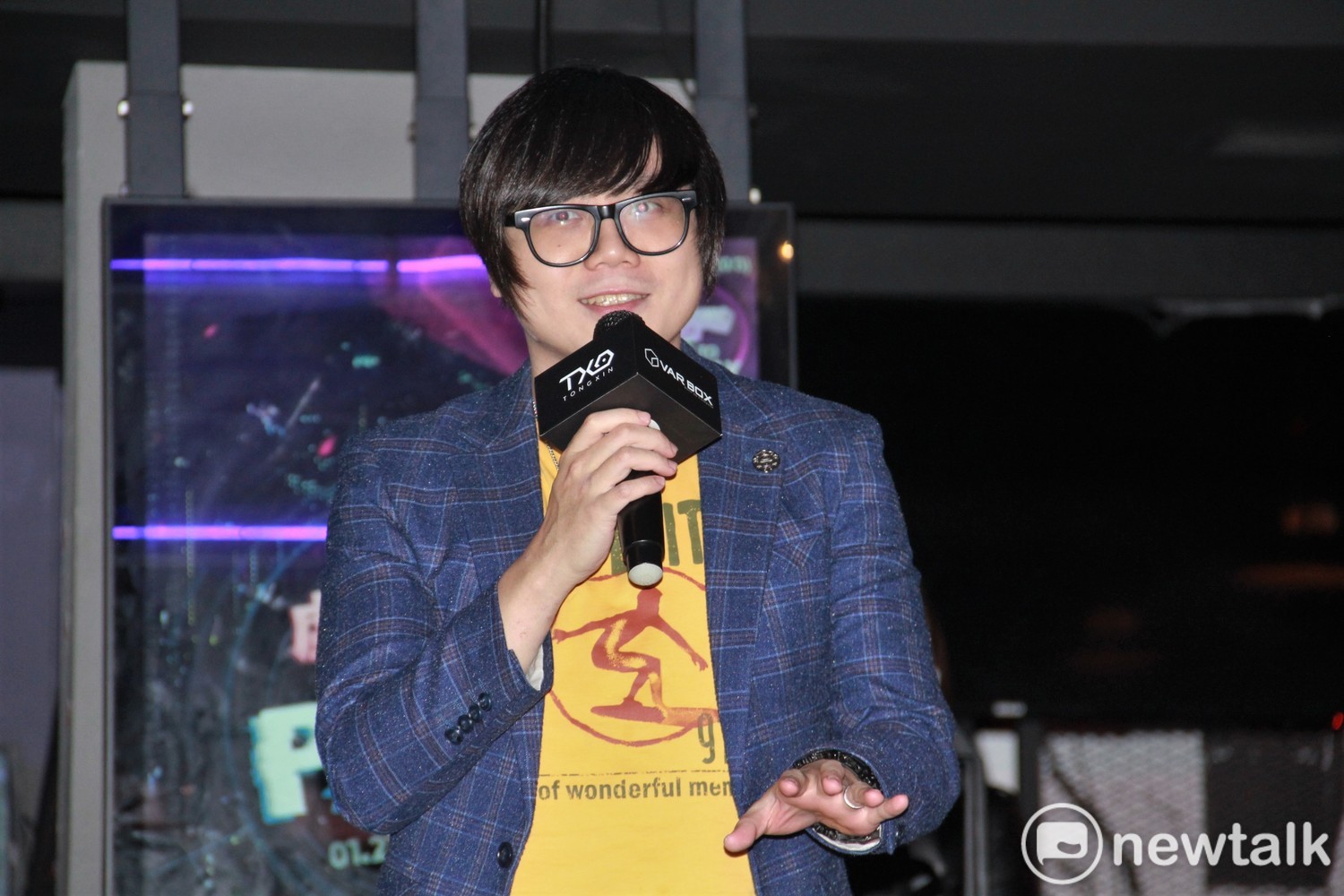 林苡宗表示TXO未來將進軍賽事製播領域。 圖:簡育詮/攝 林苡宗表示TXO未來將進軍賽事製播領域。 圖:簡育詮/攝