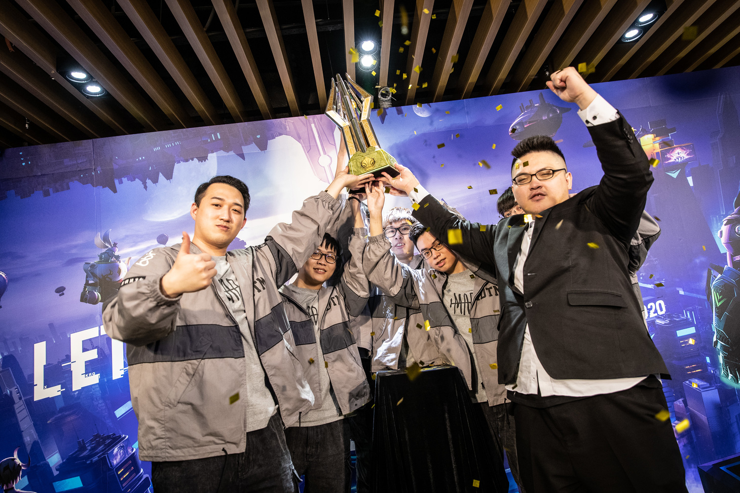 Yuzon分別在J Team與MAD時期各奪一次AIC冠軍。 圖:Garena提供 Yuzon分別在J Team與MAD時期各奪一次AIC冠軍。 圖:Garena提供