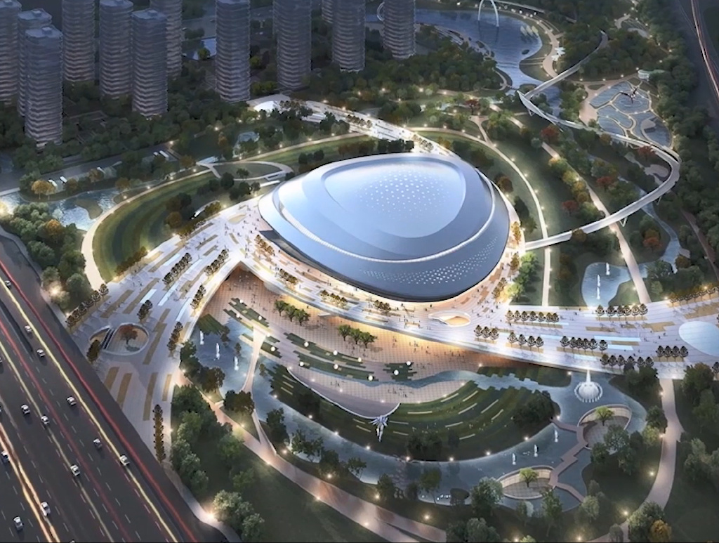 這座場館是中國首座為了亞運會賽事標準而打造的專業電子競技場館。 圖:翻攝自杭州2022亞運會微博 這座場館是中國首座為了亞運會賽事標準而打造的專業電子競技場館。 圖:翻攝自杭州2022亞運會微博