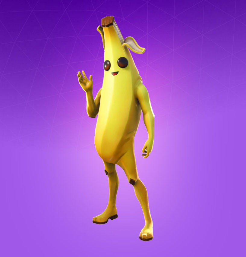 《要塞英雄》中的香蕉人Peely在蘋果與Epic的庭審中出現。 圖:翻攝自Fortnite 《要塞英雄》中的香蕉人Peely在蘋果與Epic的庭審中出現。 圖:翻攝自Fortnite