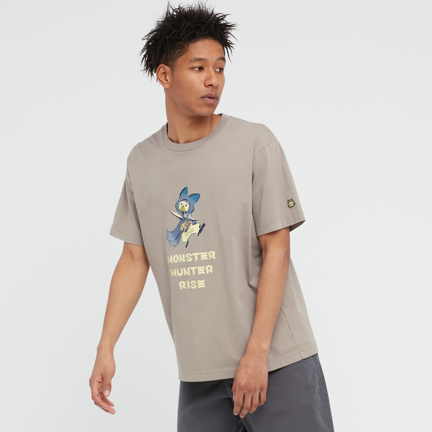 《魔物獵人 崛起》UT以和風元素為設計風格。 圖:UNIQLO/提供 《魔物獵人 崛起》UT以和風元素為設計風格。 圖:UNIQLO/提供