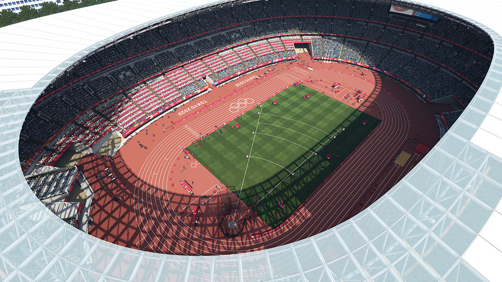 The actual arenas are all faithfully reproduced in the game.Picture: Provided by SOGA