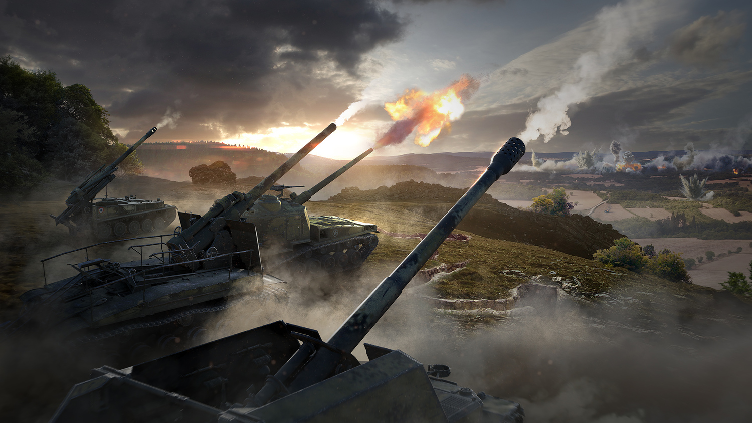 Players will have 3 new tactical options to counter self-propelled guns.Picture: Zhanyou.com/provided