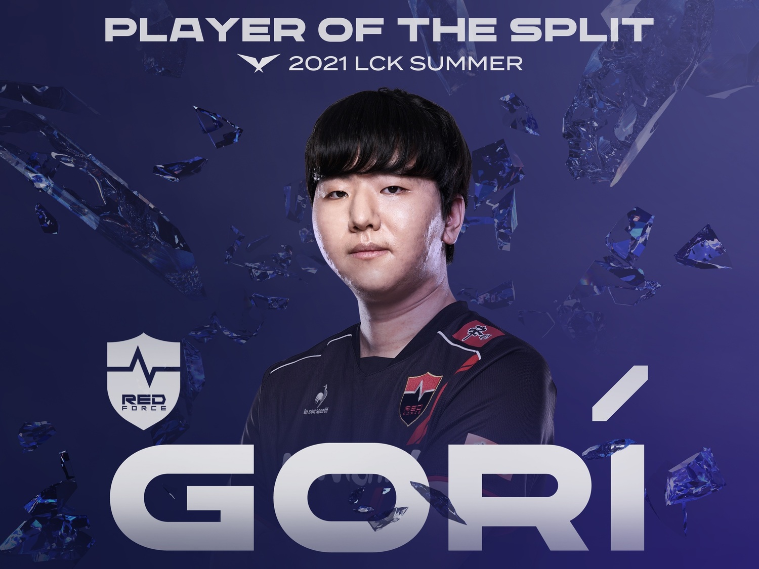 NS中路Gori以1100分的微幅領先擊敗DK Canyon(1000),獲得夏季賽最佳選手。 圖:翻攝自LCK NS中路Gori以1100分的微幅領先擊敗DK Canyon(1000),獲得夏季賽最佳選手。 圖:翻攝自LCK