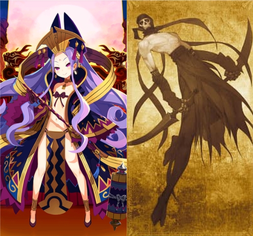 武則天卡面調整前(左)、調整後(右)。 圖:翻攝自《Fate/Grand Order》 武則天卡面調整前(左)、調整後(右)。 圖:翻攝自《Fate/Grand Order》