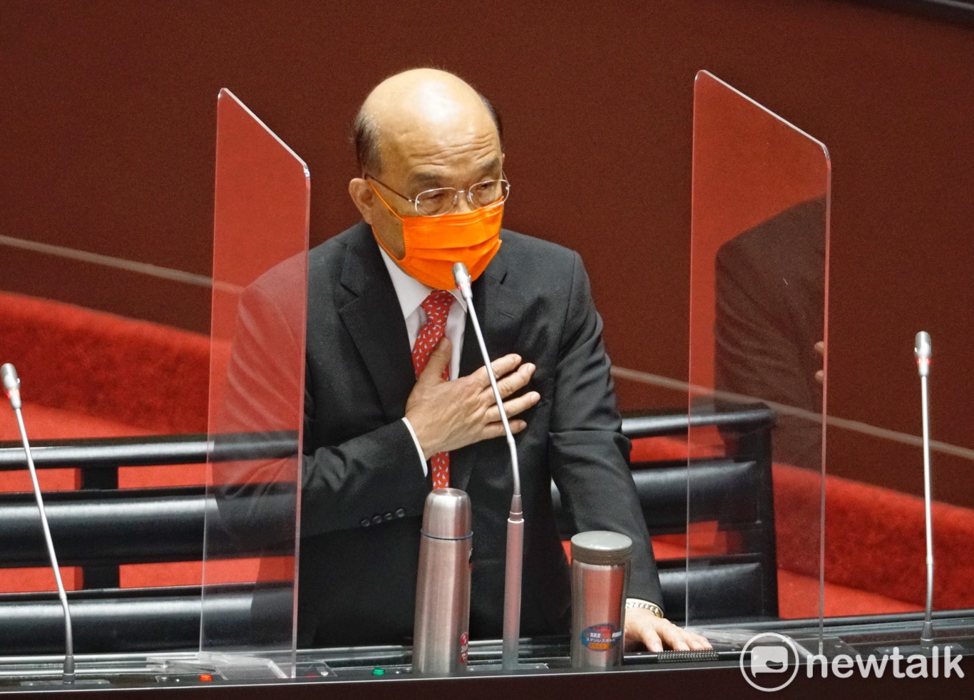 蘇貞昌臨時取消取消行程南下探視高雄火災傷患。 圖:張良一/攝(資料照片) 蘇貞昌臨時取消取消行程南下探視高雄火災傷患。 圖:張良一/攝(資料照片)