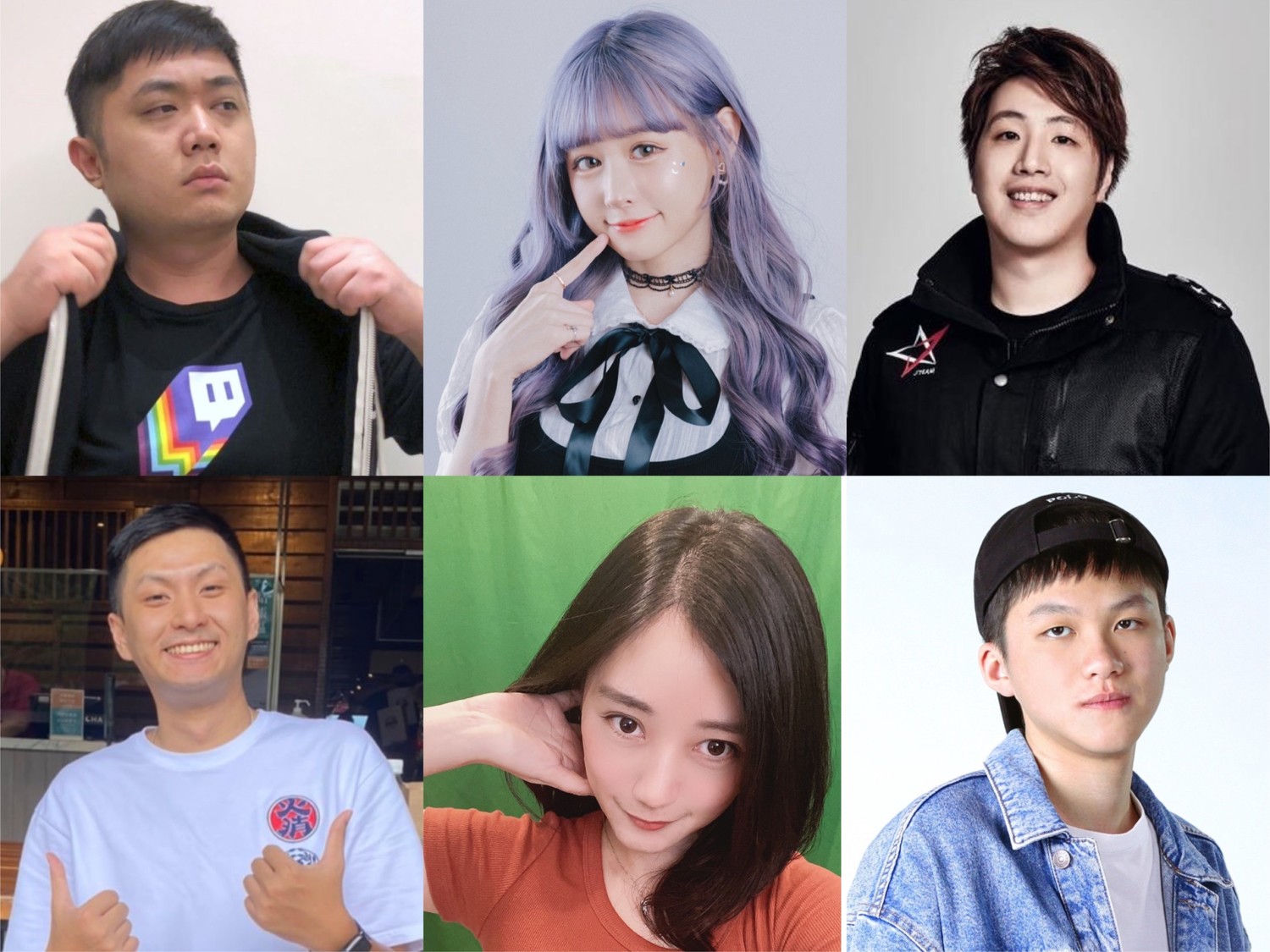 多名人氣實況主將帶領隊伍同場競技。 圖：Twitch/提供
