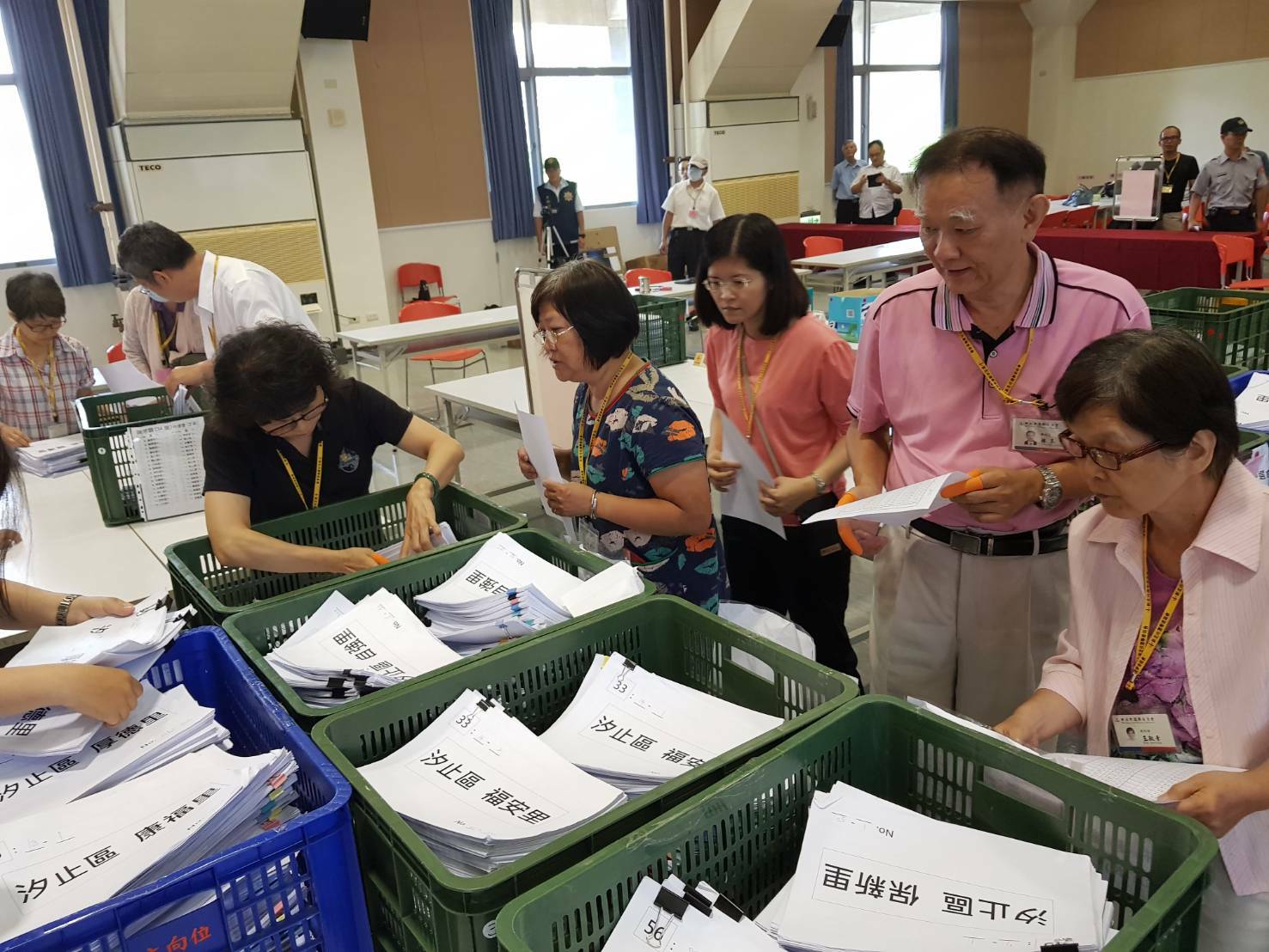 安定力量聯盟主席孫繼正(右)、游信義,對罷昌行動都表示信心滿滿。 安定力量聯盟主席孫繼正(右)、游信義,對罷昌行動都表示信心滿滿。