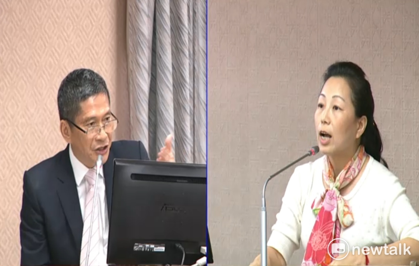 日前國民黨立委徐榛蔚在內政委員會上問客委會主委李永得「為麼麼東部預算沒有比照浪漫台3線強度」,李永得回嗆,「給妳10億元,妳要做什麼?」徐榛蔚反擊「您給了嗎?給了再說!」 日前國民黨立委徐榛蔚在內政委員會上問客委會主委李永得「為麼麼東部預算沒有比照浪漫台3線強度」,李永得回嗆,「給妳10億元,妳要做什麼?」徐榛蔚反擊「您給了嗎?給了再說!」