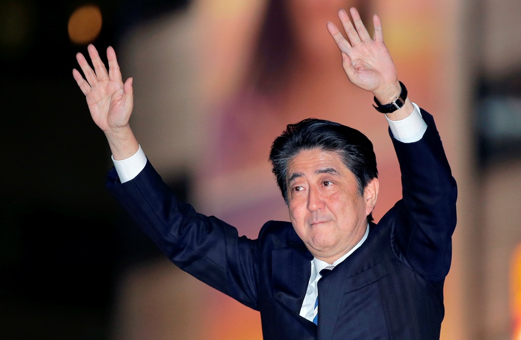 安倍晉三首相在7月初於德國舉行G2高峰會跟習近平對談時表示要對「一帶一路」提供協力,並非是假的,而且實際要撥款協助。 新頭殼資料照片 安倍晉三首相在7月初於德國舉行G2高峰會跟習近平對談時表示要對「一帶一路」提供協力,並非是假的,而且實際要撥款協助。 新頭殼資料照片