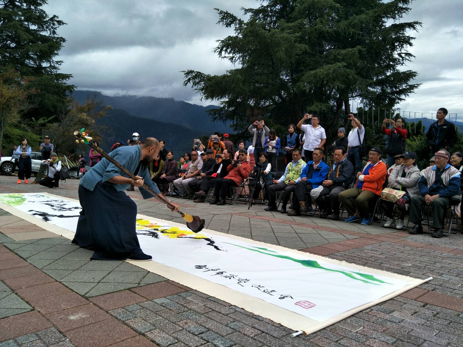 「楓之谷-1956秘密花園」已是一片楓紅。 「楓之谷-1956秘密花園」已是一片楓紅。