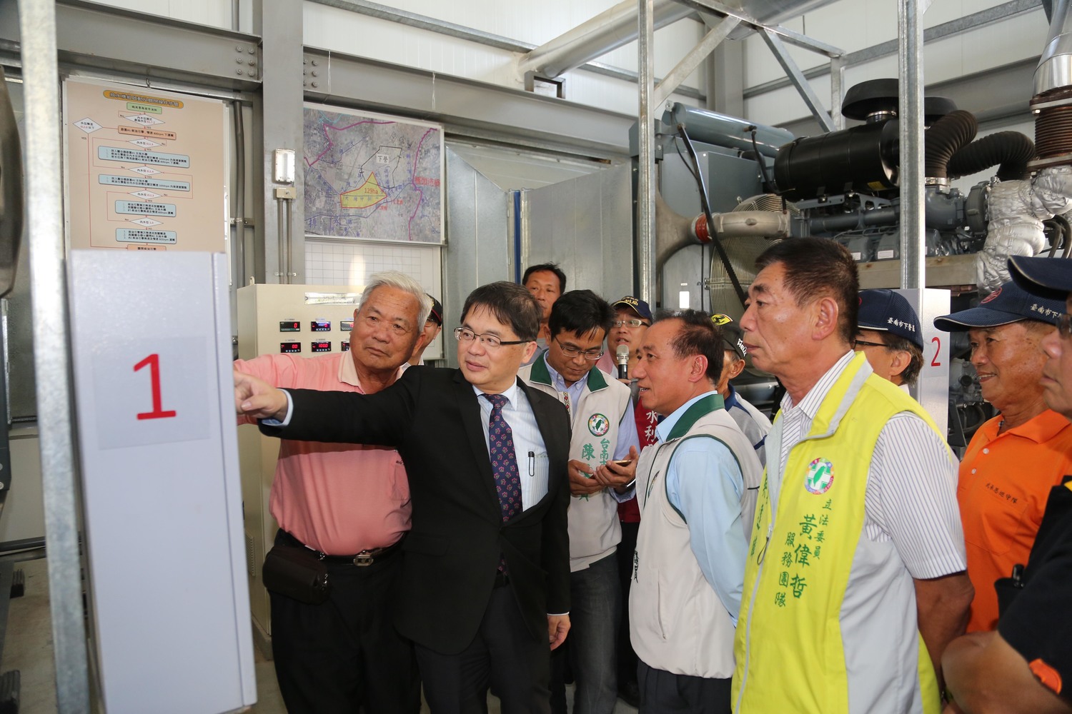 台南市下營應急抽水站 台南市下營應急抽水站