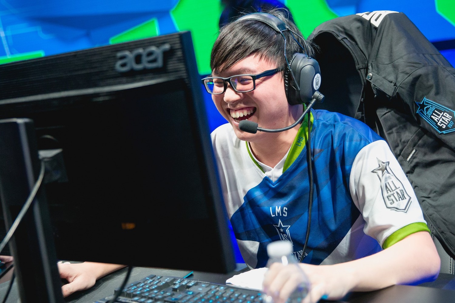 J Team AD選手BeBe。 圖:翻攝自 LoL Esports Photos flickr J Team AD選手BeBe。 圖:翻攝自 LoL Esports Photos flickr