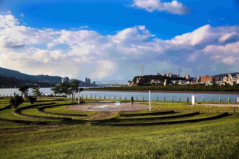 社子島岸邊的島頭公園,風景優美。 圖:台北市政府/提供 社子島岸邊的島頭公園,風景優美。 圖:台北市政府/提供