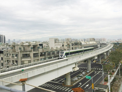 台中捷運綠線近來進行測試,16日首度從首站北屯機場行駛至終點烏日高鐵站,過程順利,為電聯車測試寫下新里程碑。 圖 : 台中市政府/提供 台中捷運綠線近來進行測試,16日首度從首站北屯機場行駛至終點烏日高鐵站,過程順利,為電聯車測試寫下新里程碑。 圖 : 台中市政府/提供