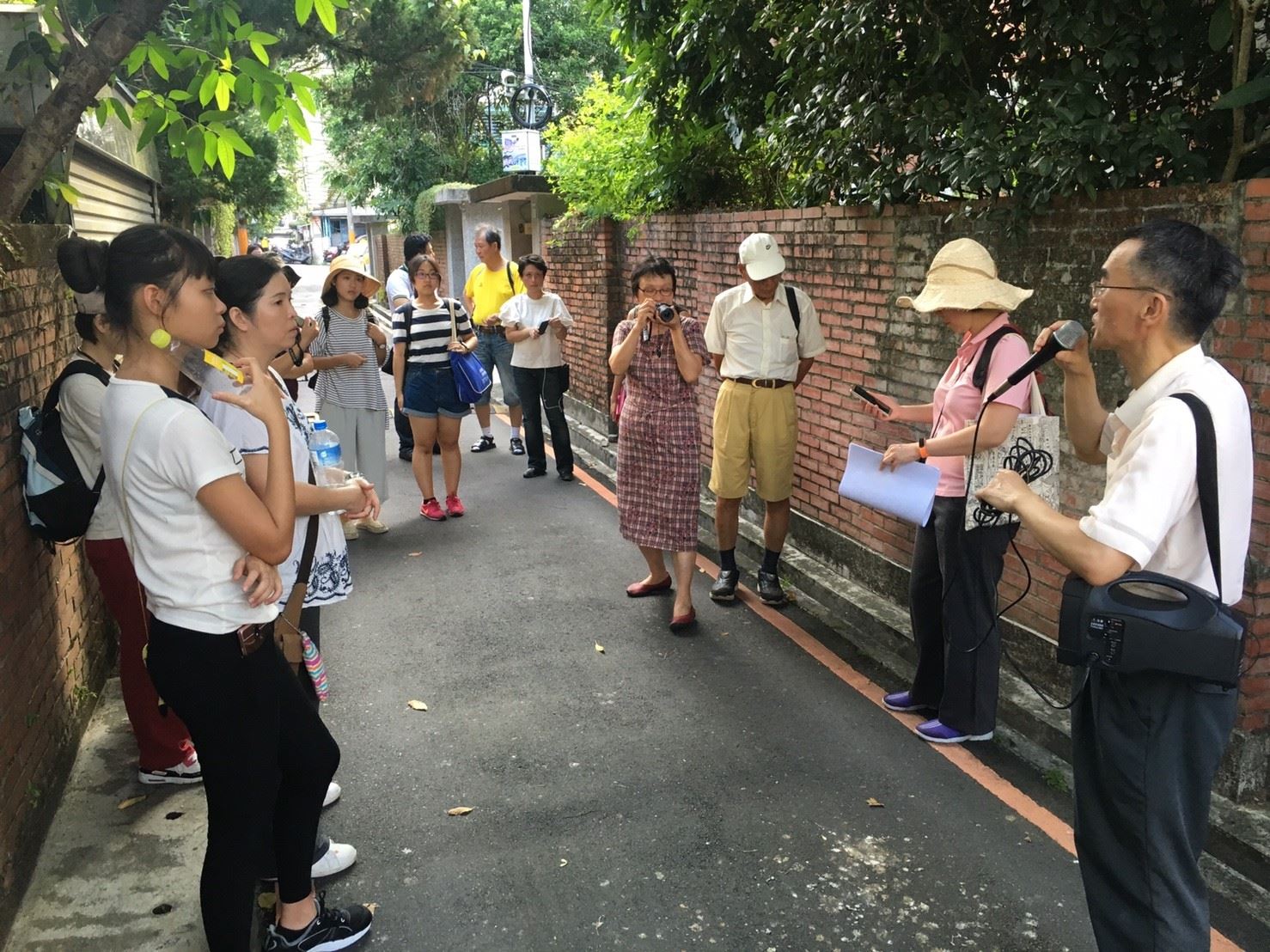 化南新村從一座要被拆除的老宿舍,捲動起在地社區的力量。 圖:王曉敏/提供 化南新村從一座要被拆除的老宿舍,捲動起在地社區的力量。 圖:王曉敏/提供