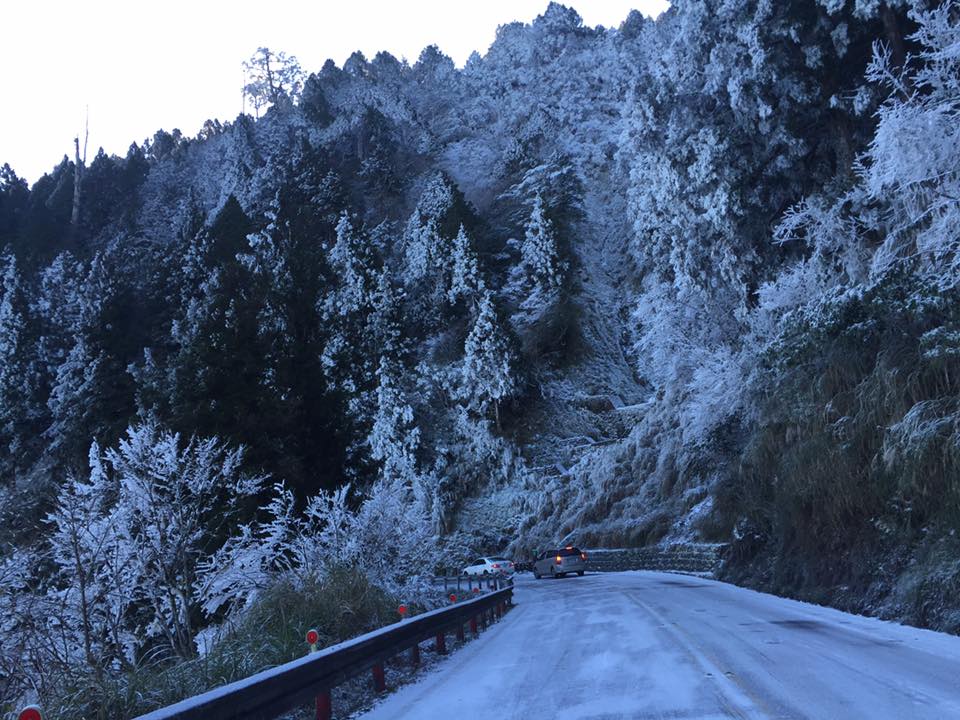 想上山賞雪的朋友要留意,太平山區內海拔約1,000公尺以上區域將積雪嚴重。 圖:太平山國家森林遊樂區FB提供 夏銘廷/攝 想上山賞雪的朋友要留意,太平山區內海拔約1,000公尺以上區域將積雪嚴重。 圖:太平山國家森林遊樂區FB提供 夏銘廷/攝
