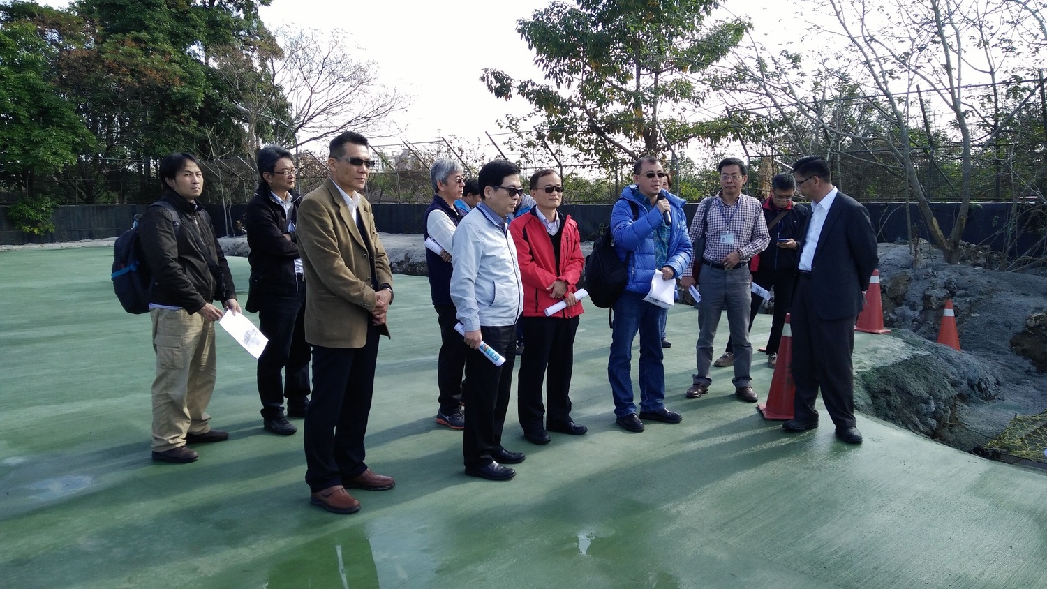 為進一步達到「底渣百分百在地化」利用,中市府從今年1月1日起實施焚化再生粒料推動使用計畫。 圖:中市府/提供 為進一步達到「底渣百分百在地化」利用,中市府從今年1月1日起實施焚化再生粒料推動使用計畫。 圖:中市府/提供