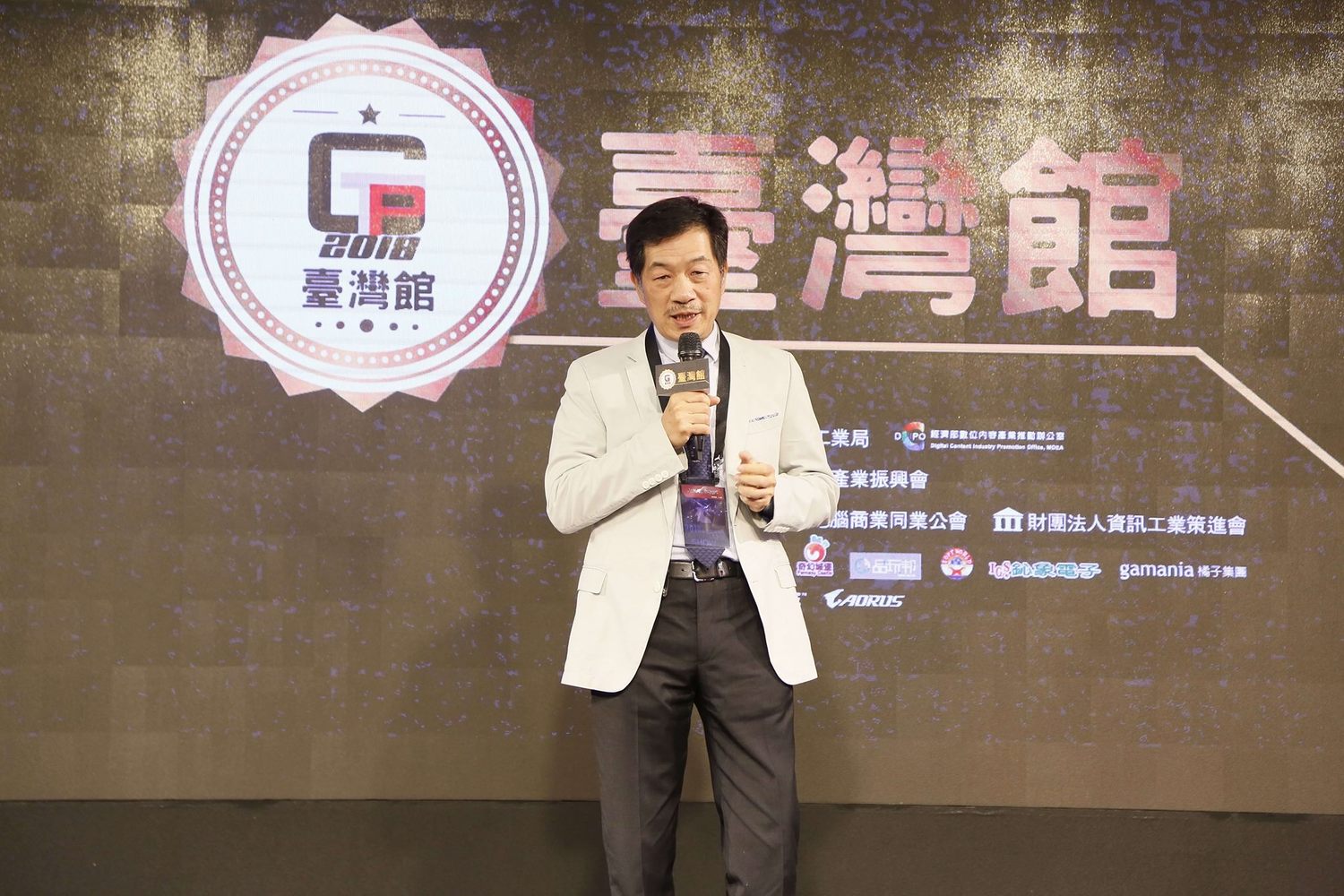 台灣遊戲產業振興會前會長江順成。 圖:翻攝自 經濟部工業局 臉書 台灣遊戲產業振興會前會長江順成。 圖:翻攝自 經濟部工業局 臉書