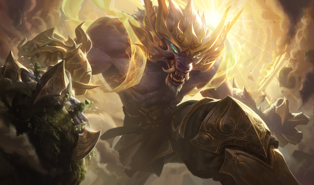 新春造型「玄天戰狼」沃維克。 圖:Garena/提供 新春造型「玄天戰狼」沃維克。 圖:Garena/提供