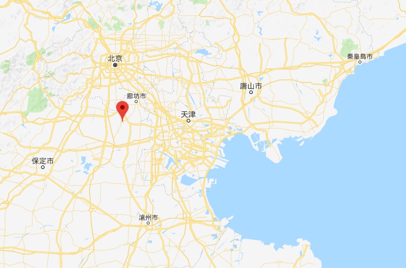 中國河北省廊坊市永清縣今(12)日傍晚發生芮氏規模4.3地震,60多公里外的北京市建築物因為地震而搖晃。 中國河北省廊坊市永清縣今(12)日傍晚發生芮氏規模4.3地震,60多公里外的北京市建築物因為地震而搖晃。