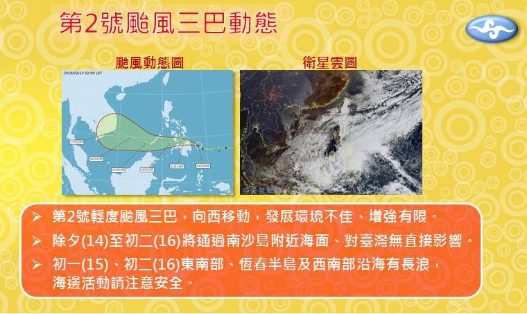 今天(13)起寒流減弱,過年天氣回暖! 今天(13)起寒流減弱,過年天氣回暖!