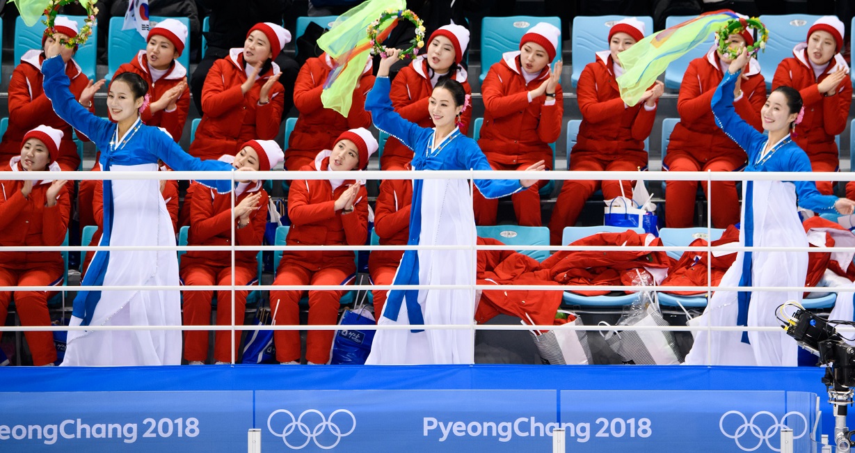平昌冬奧正如火如荼進行中。 平昌冬奧正如火如荼進行中。