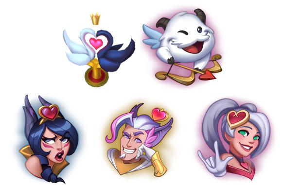 情人節限定守衛、頭像、全新表情圖案及眾多組合包優惠登場。 圖:Garena/提供 情人節限定守衛、頭像、全新表情圖案及眾多組合包優惠登場。 圖:Garena/提供