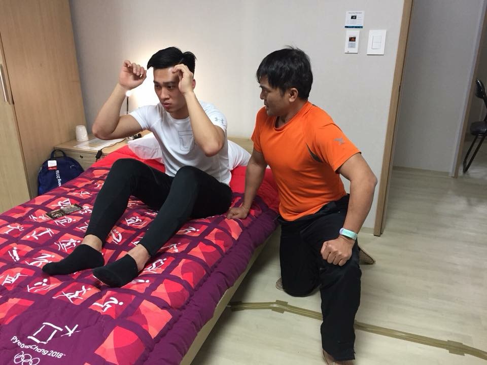 2018平昌冬奧,台灣滑冰選手黃郁婷及戴瑋麟選手的比賽實況。 2018平昌冬奧,台灣滑冰選手黃郁婷及戴瑋麟選手的比賽實況。