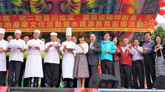 內門總舖師名聞遐爾,陳其邁出席活動,也提發展計劃。 圖:陳其邁服務處提供 內門總舖師名聞遐爾,陳其邁出席活動,也提發展計劃。 圖:陳其邁服務處提供
