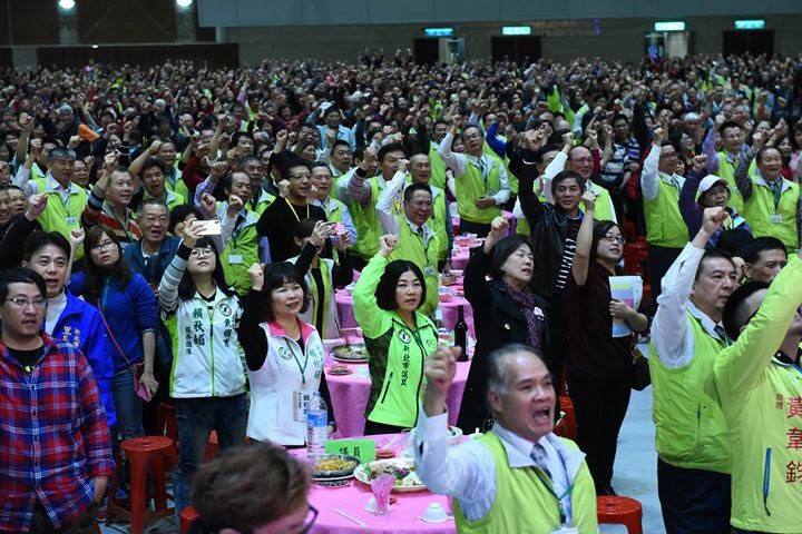 吳秉叡造勢晚會的現場氣氛。 圖 : 吳秉叡競選辦公室/提供 吳秉叡造勢晚會的現場氣氛。 圖 : 吳秉叡競選辦公室/提供