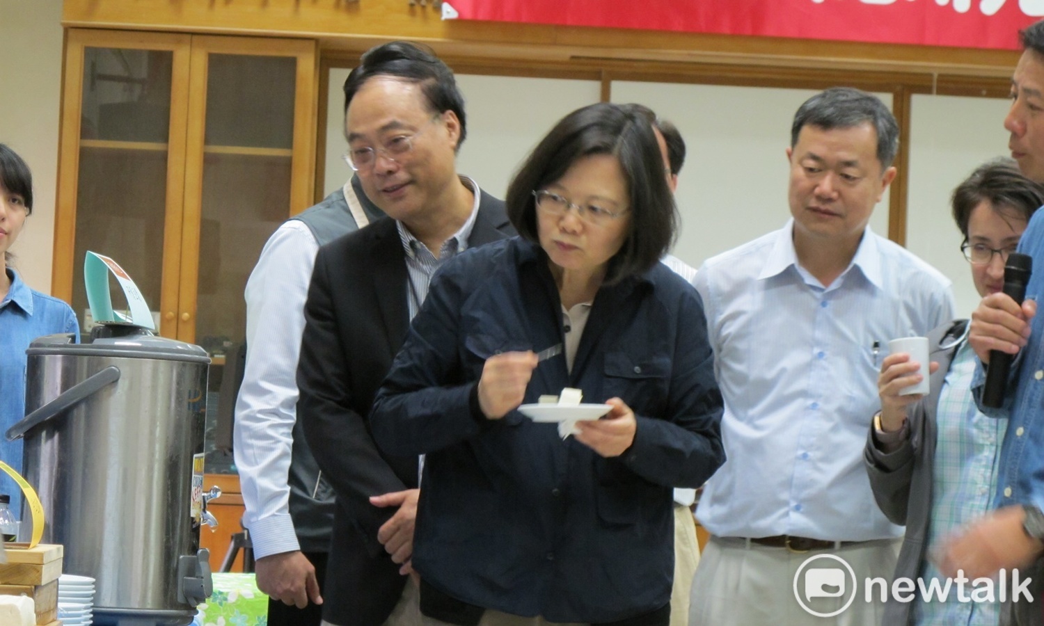 總統蔡英文花蓮觀光行銷今(30)日下午前往玉里東豐拾穗農場。 圖:林朝億/攝 總統蔡英文花蓮觀光行銷今(30)日下午前往玉里東豐拾穗農場。 圖:林朝億/攝