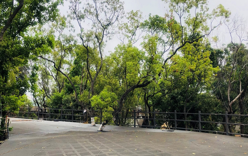 目前工程進度已逾八成,預計7月底就要登場。 圖:台中市政府/提供 目前工程進度已逾八成,預計7月底就要登場。 圖:台中市政府/提供