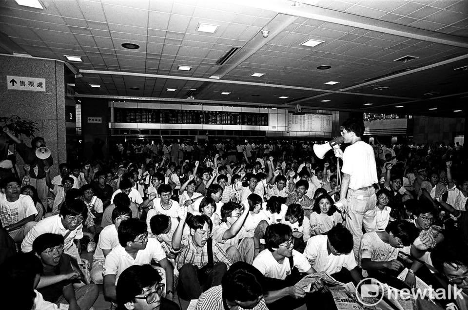 1991年獨台案。 圖:邱萬興/攝 1991年獨台案。 圖:邱萬興/攝