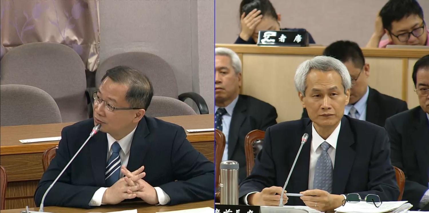 立法院司法法制委員會今天審查「公務人員退休資遣撫卹法第九十五條條文修正草案」,會中邀請銓敘部長周弘憲列席。 立法院司法法制委員會今天審查「公務人員退休資遣撫卹法第九十五條條文修正草案」,會中邀請銓敘部長周弘憲列席。