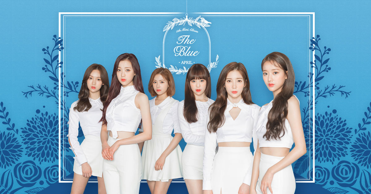 5 月主打星「APRIL」的「The Blue Bird」甜美降臨《Mstar》! 5 月主打星「APRIL」的「The Blue Bird」甜美降臨《Mstar》!