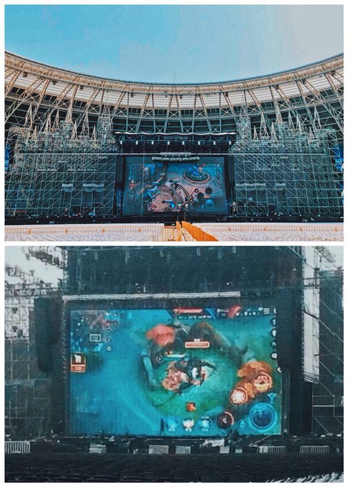 歌曲一出,五月天的主唱阿信更曬出了自己用演唱會大螢幕接手機玩《傳說對決》的畫面,更打趣表示:「有人打傳說螢幕比我們還大嗎? 」更說:「打遊戲打到寫主題曲,也是有點勵志啊。」 圖:翻攝自 五月天阿信 粉絲專頁 歌曲一出,五月天的主唱阿信更曬出了自己用演唱會大螢幕接手機玩《傳說對決》的畫面,更打趣表示:「有人打傳說螢幕比我們還大嗎? 」更說:「打遊戲打到寫主題曲,也是有點勵志啊。」 圖:翻攝自 五月天阿信 粉絲專頁