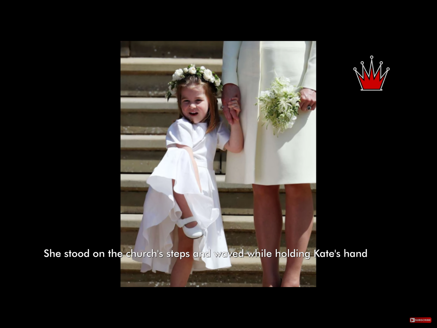 站在教堂的台階上,凱特王妃牽著夏綠蒂公主(Princess Charlotte)的小手,這位最佳小伴娘在媽媽的身旁,高興的手舞足蹈。 圖:翻攝自Royal Update 站在教堂的台階上,凱特王妃牽著夏綠蒂公主(Princess Charlotte)的小手,這位最佳小伴娘在媽媽的身旁,高興的手舞足蹈。 圖:翻攝自Royal Update