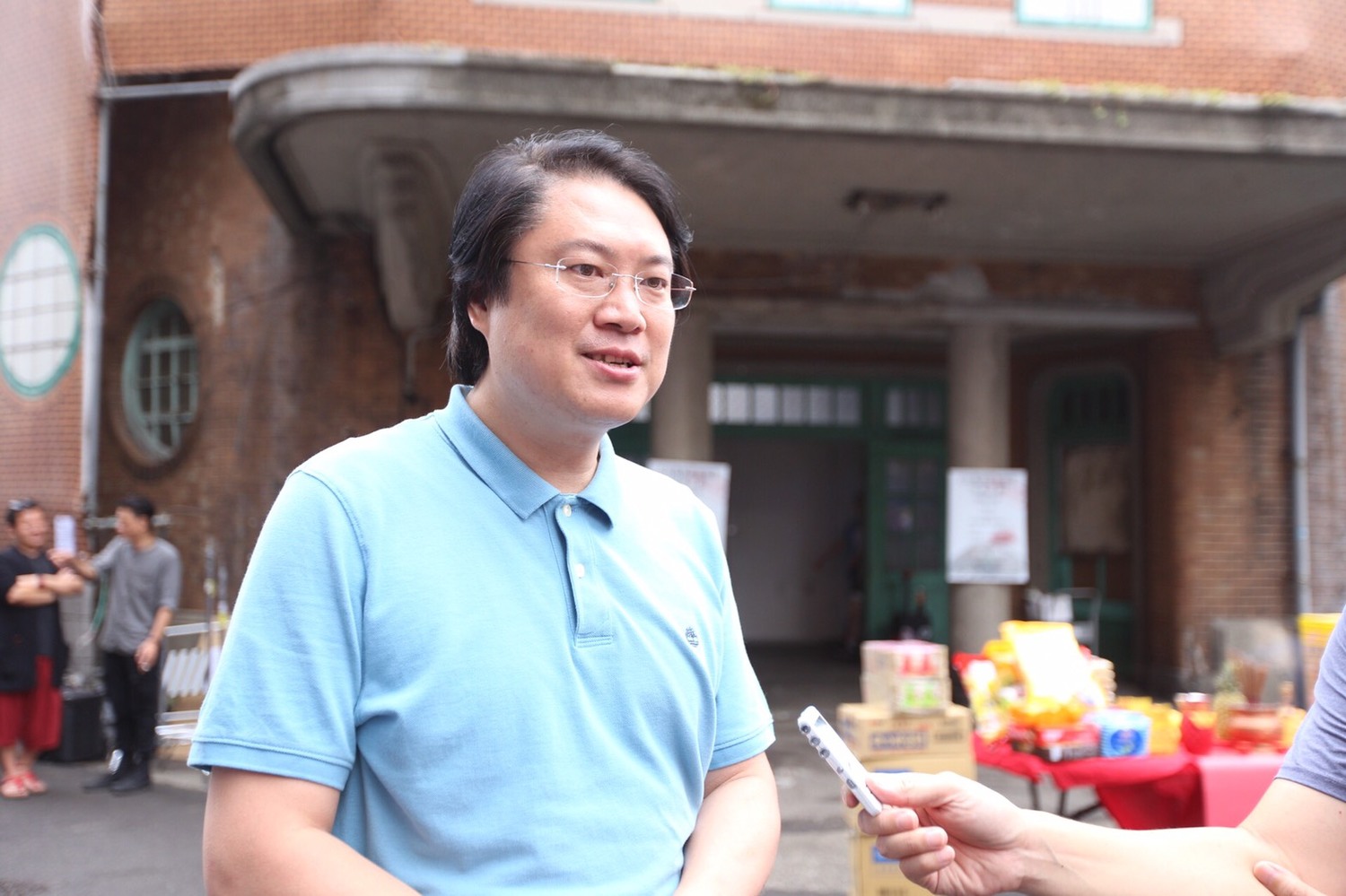 基隆市長林祐昌表示,基隆是個很有人文歷史的城市,現在也是國內外很多劇組喜愛來取景的地方。 圖:基隆市政府/提供 基隆市長林祐昌表示,基隆是個很有人文歷史的城市,現在也是國內外很多劇組喜愛來取景的地方。 圖:基隆市政府/提供