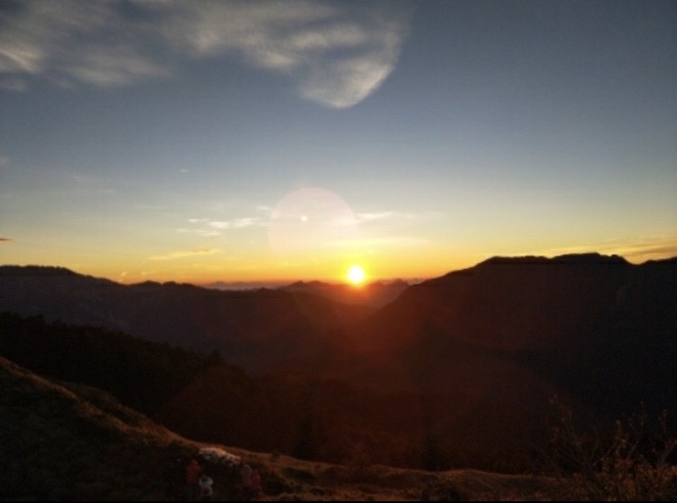 在奇萊山登山口就能拍到平地不得見的美景! 在奇萊山登山口就能拍到平地不得見的美景!