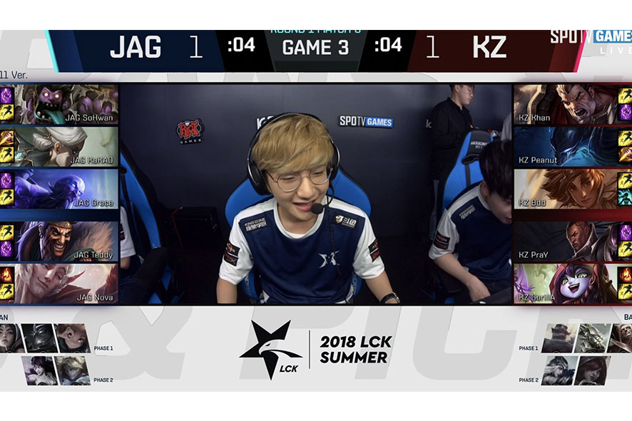 Peanut在第二局登場,並協助隊伍逆轉奪勝。 圖:翻攝自 LoL Esports Peanut在第二局登場,並協助隊伍逆轉奪勝。 圖:翻攝自 LoL Esports