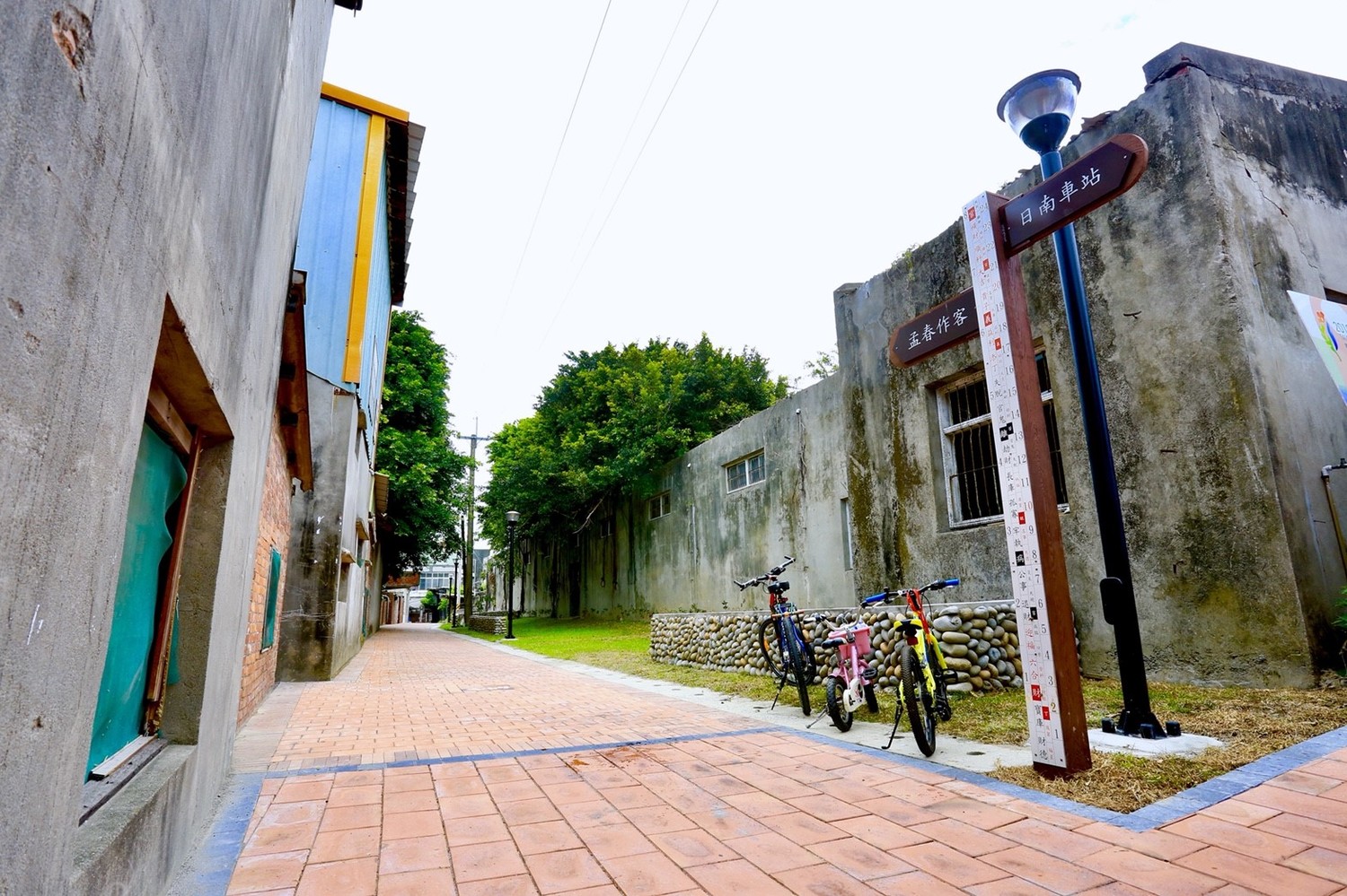 大甲區孟村客庄至日南驛站生活街環境改造竣工。 圖 : 台中市政府/提供 大甲區孟村客庄至日南驛站生活街環境改造竣工。 圖 : 台中市政府/提供